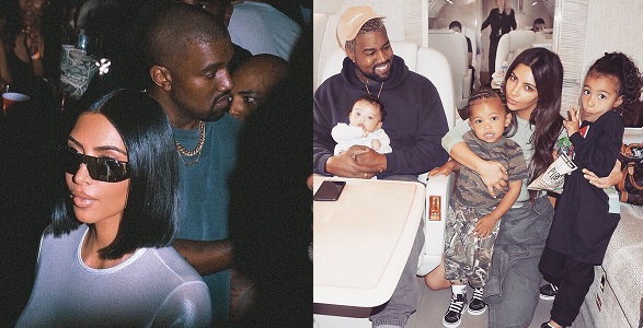 Kanye West Kim Kardashian 4th child