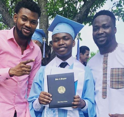 Soji Omobanke son graduates