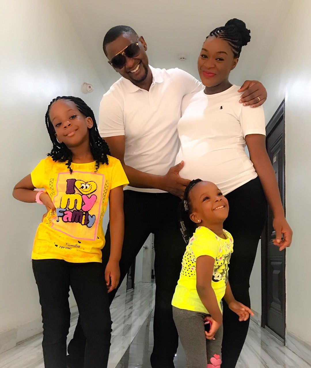 Chache Eke Faani welcomes third child