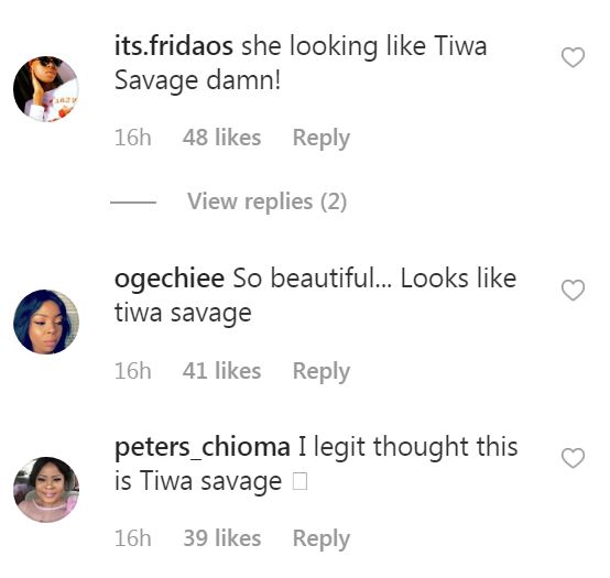 Tiwa Savage's Lookalike Gets Married