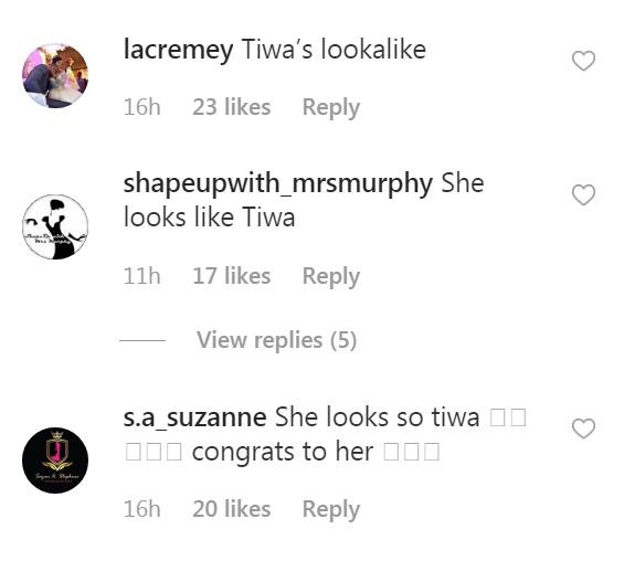 Tiwa Savage's Lookalike Gets Married