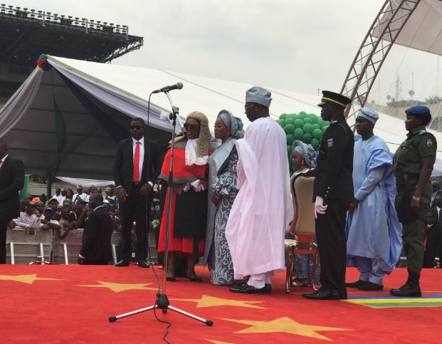 Babajide Sanwo-Olu sworn