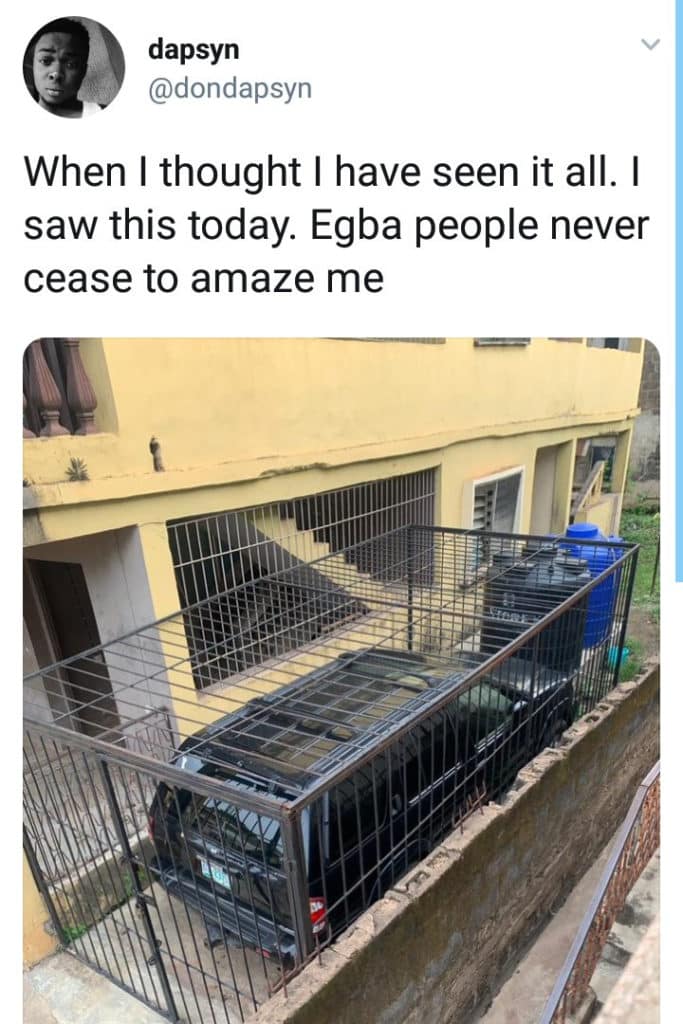 Nigerian man takes extreme measure