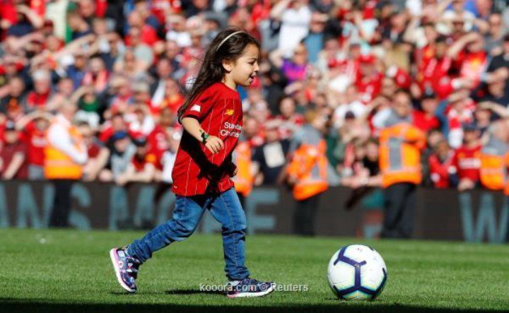 Mohamed Salah’s daughter warms hearts