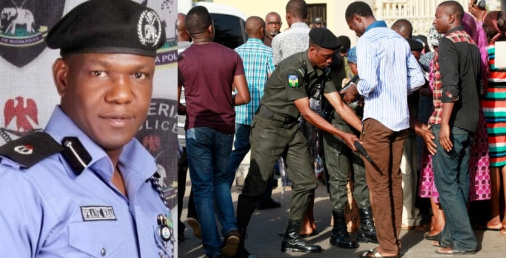 Nigerians have the right to search policemen – Police Force