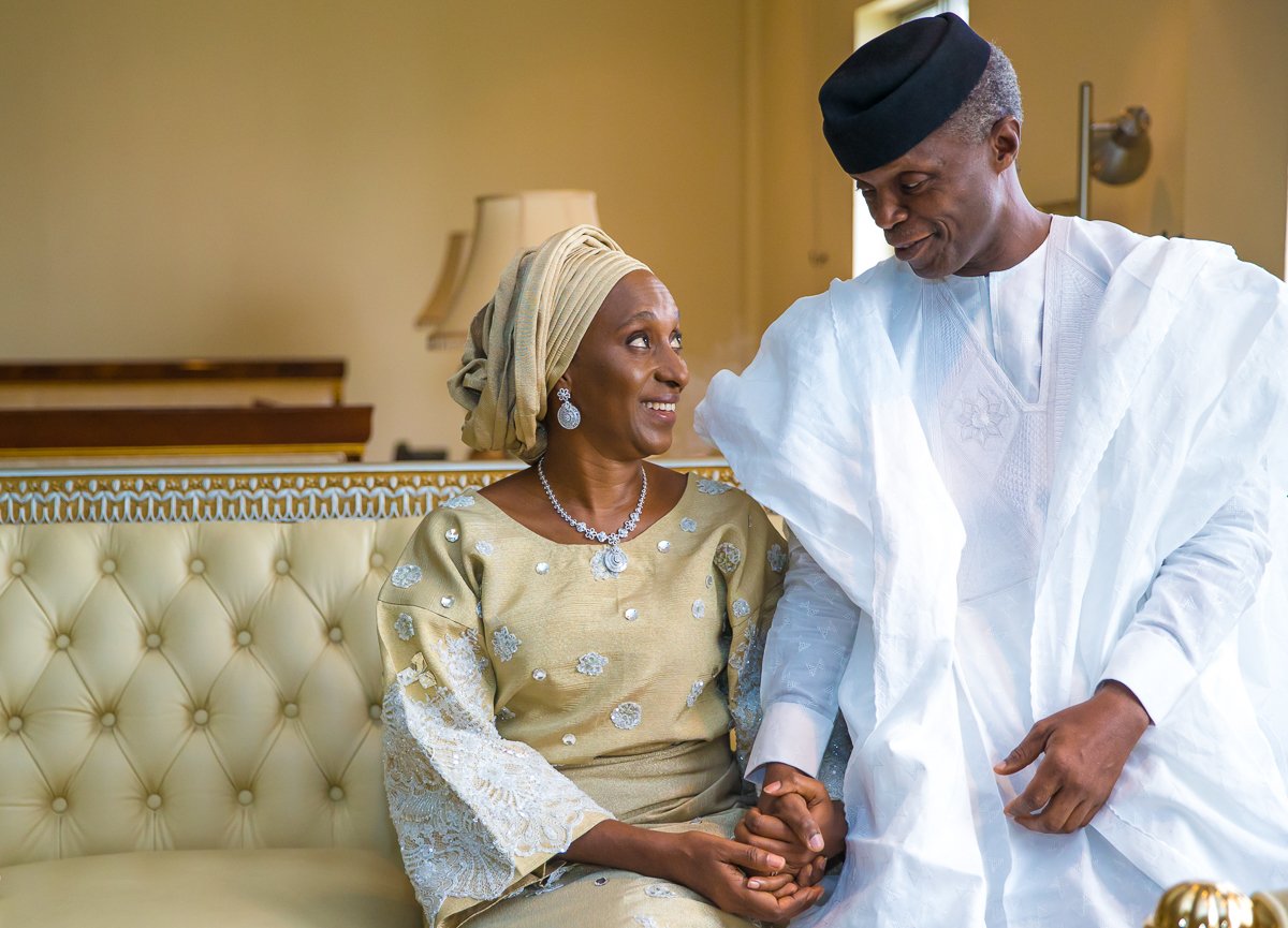 VP Yemi Osinbajo tells wife