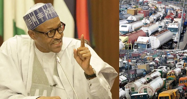 President Buhari gives