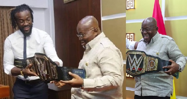 Kofi Kingston presents WWE