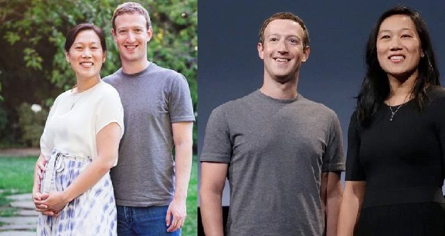 Mark Zuckerberg celebrates