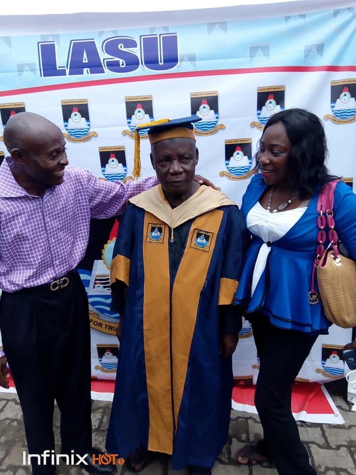 80-year-old man bags MSc