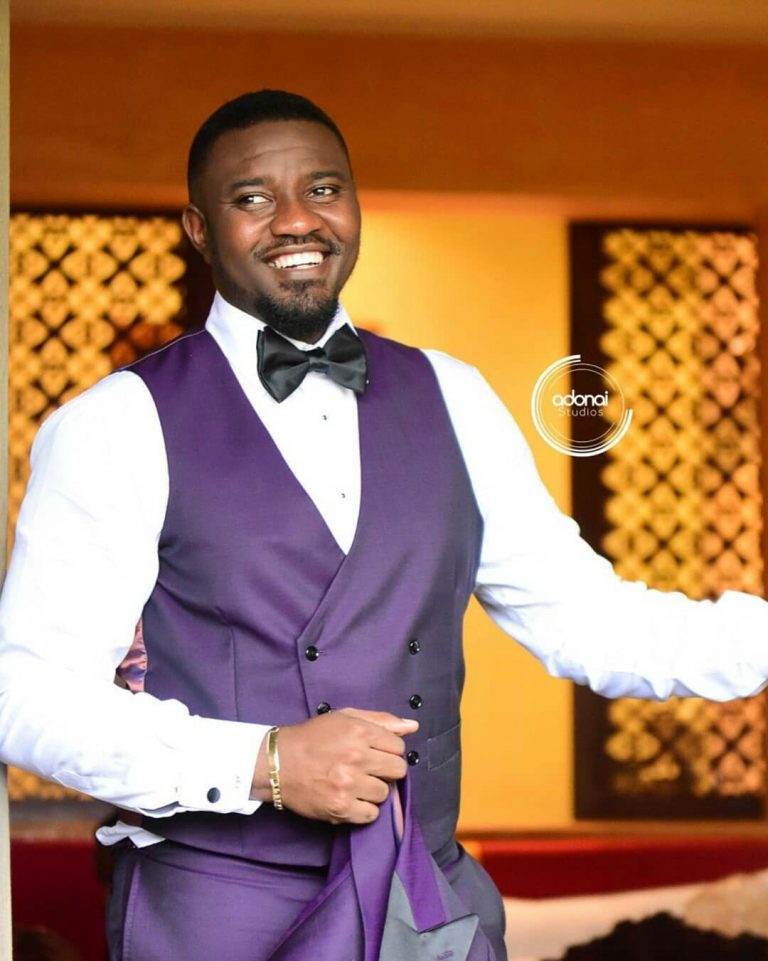 John Dumelo White Wedding