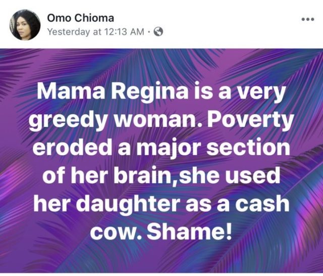 Feminist Blast Regina Daniels