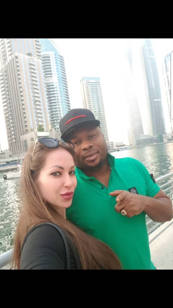 Olakunle Churchill wishes mystery Caucasian lady