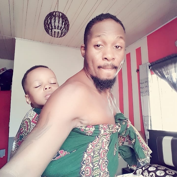 Junior Pope backs son