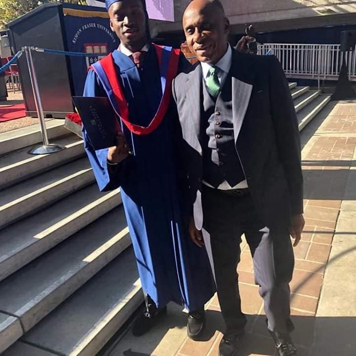 Rotimi Amaechi son graduates