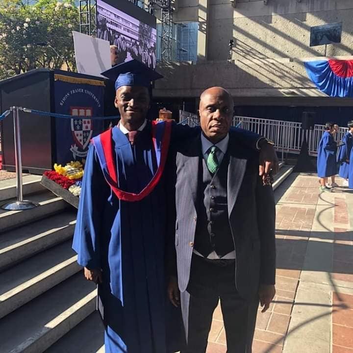 Rotimi Amaechi son graduates