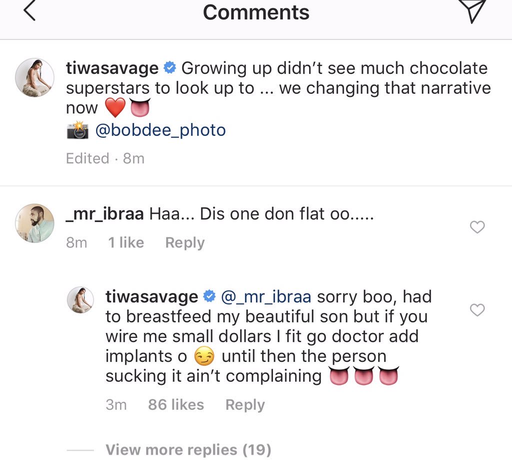Tiwa Savage tells troll