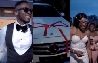 Groom surprises bride