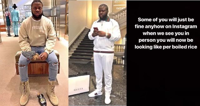 Hushpuppi calls out Instagram