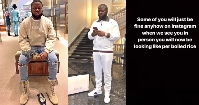Hushpuppi calls out Instagram