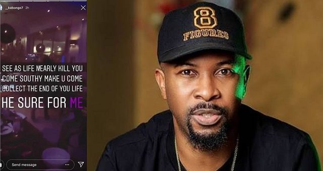 Nigerian man threatens