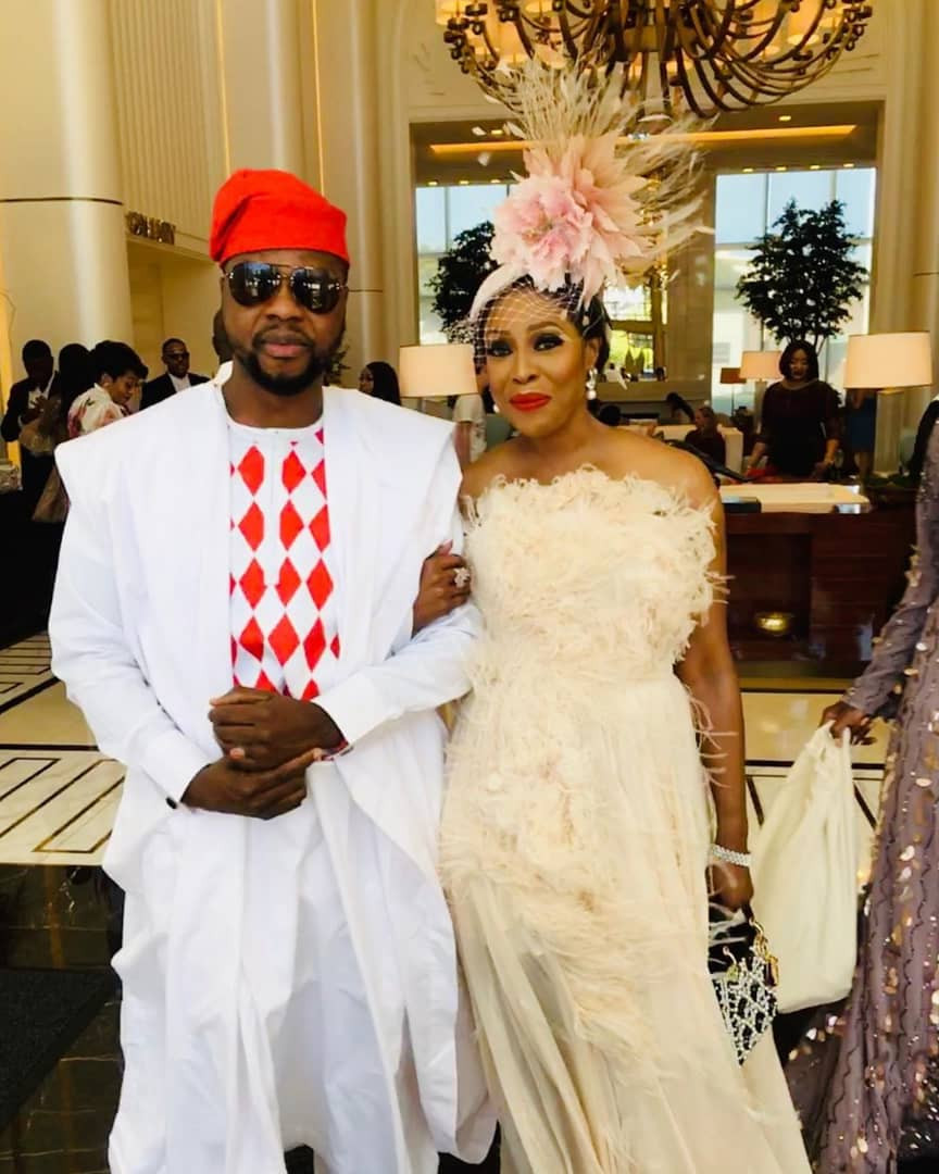 white wedding Mo Abudu daughter