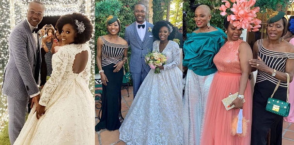 white wedding Mo Abudu daughter