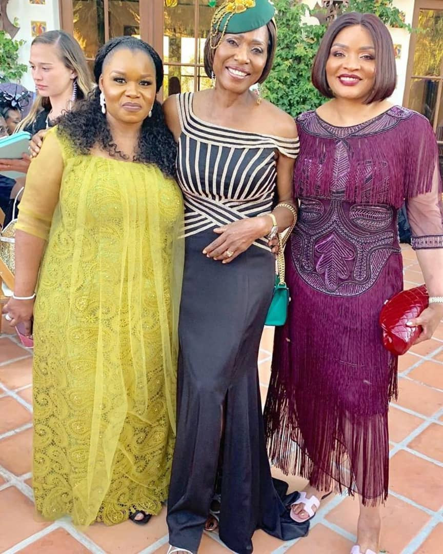 white wedding Mo Abudu daughter