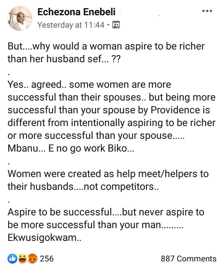 Igbo man advices women