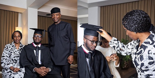 Yemi Osinbajo son graduates