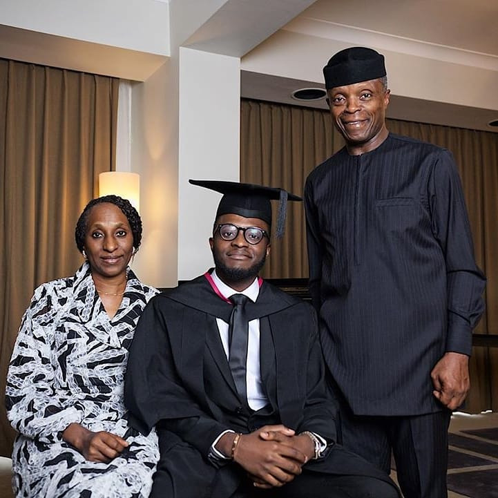 Yemi Osinbajo son graduates