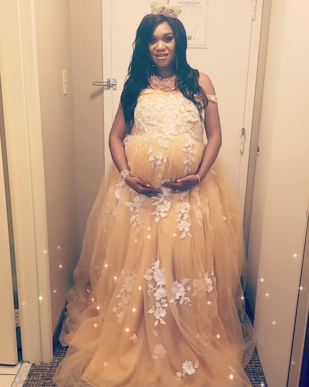 Sandra Iheuwa holds baby shower