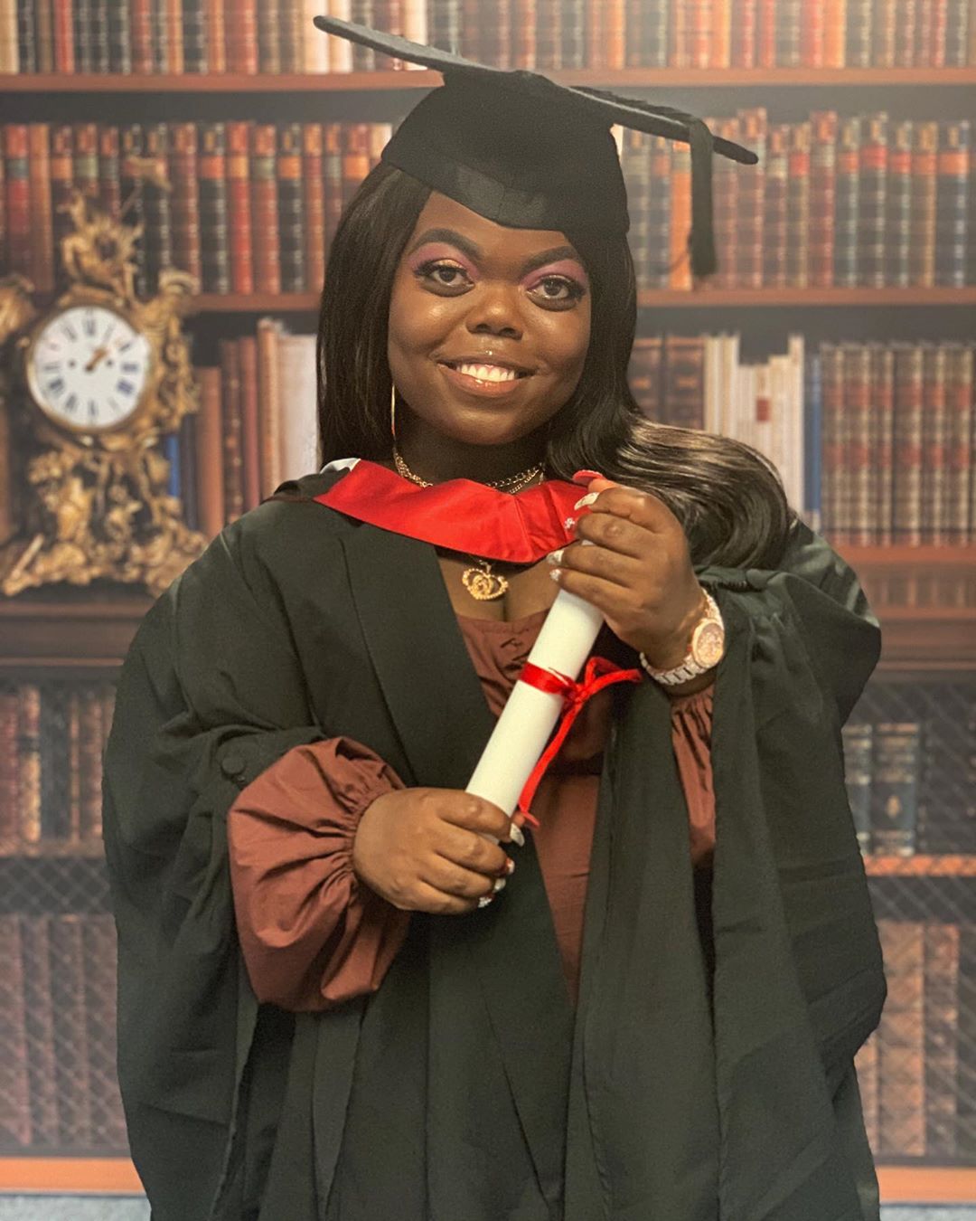 Fatima Timbo bags degree