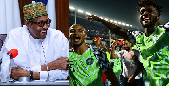 Buhari super eagles