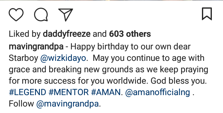 Don Jazzy's father celebrates
