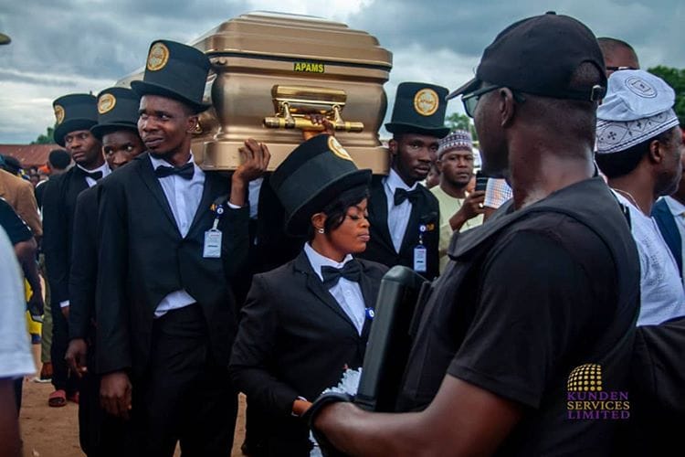 Senator Dino Melaye buries motherSenator Dino Melaye buries mother