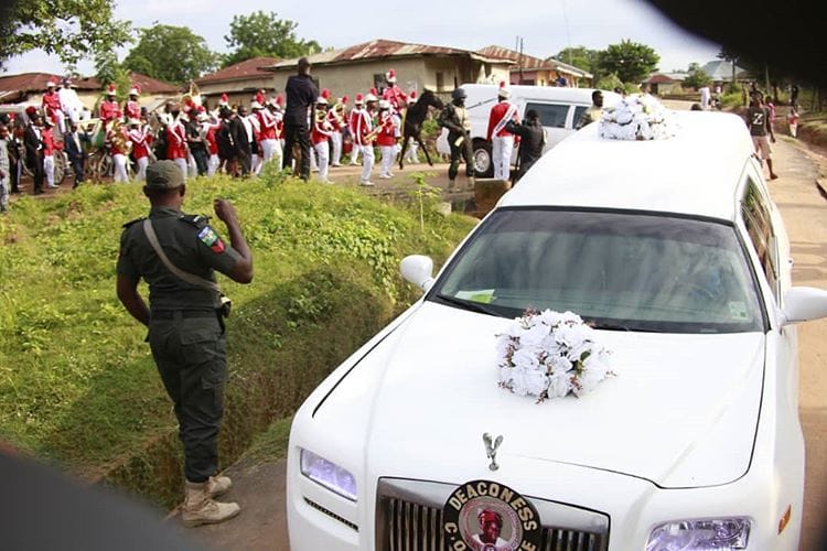 Senator Dino Melaye buries mother