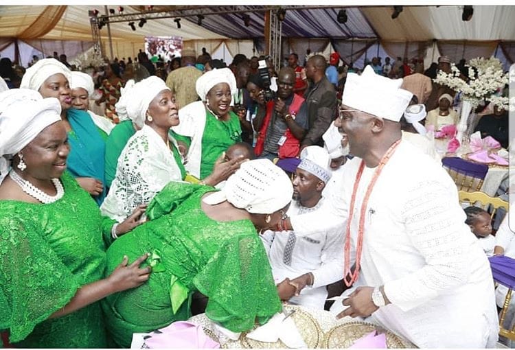 Senator Dino Melaye buries mother