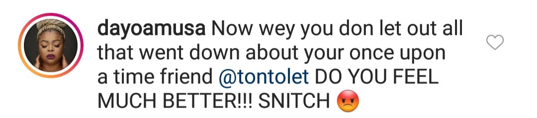 Dayo Amusa slams Tonto