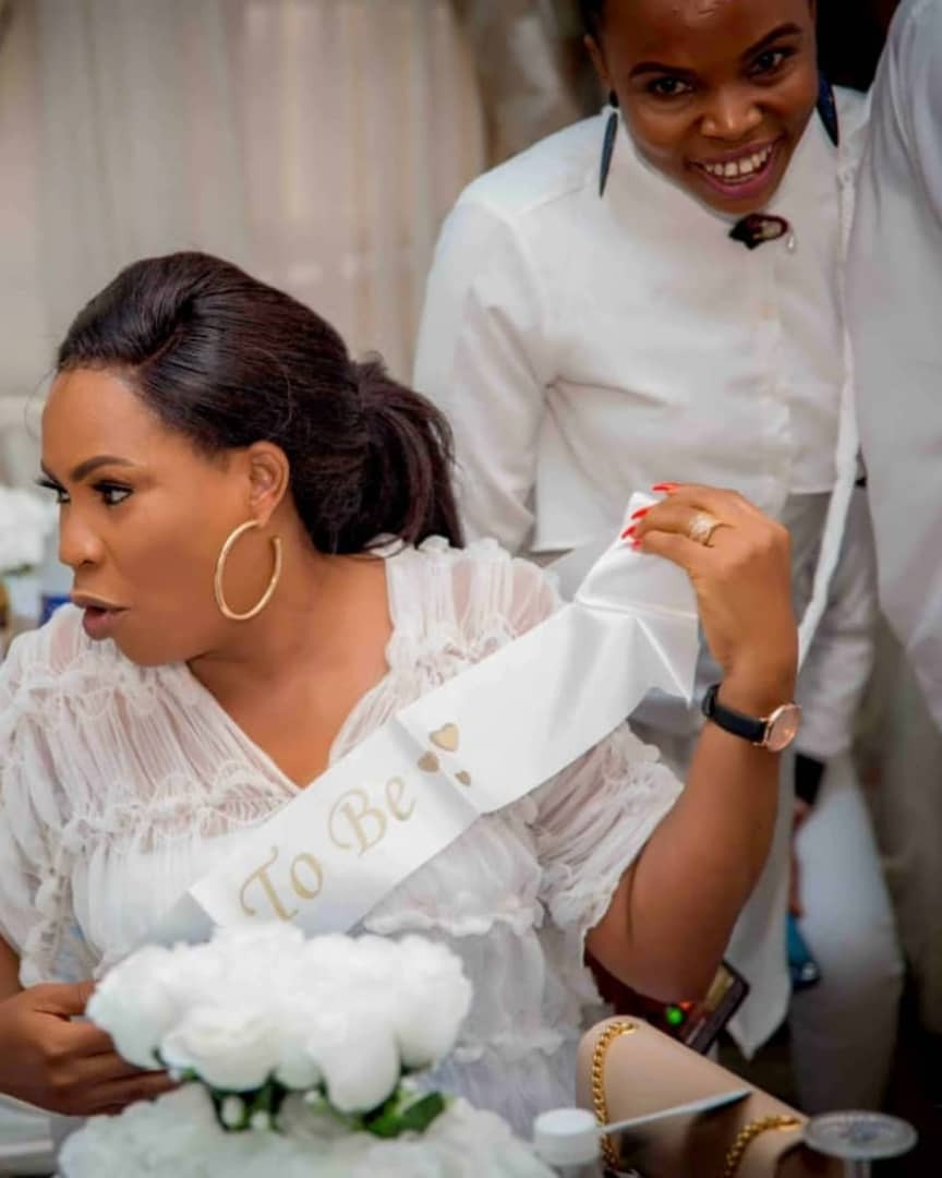 Fathia Balogun congratulates Toyin Abraham