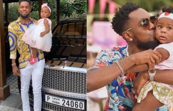 Patoranking celebrates daughter