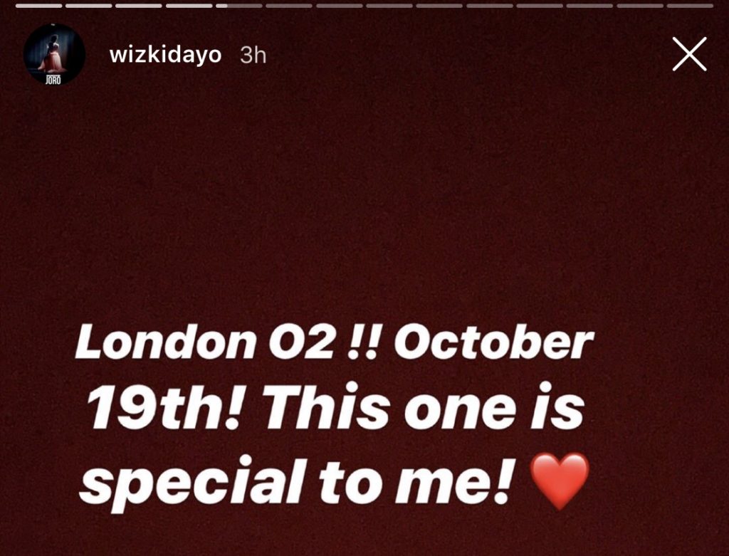 Wizkid scares fans