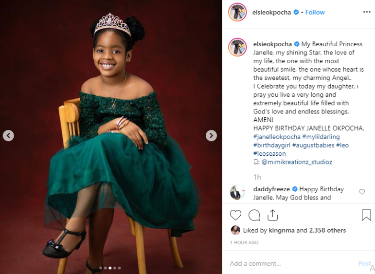 Basketmouth celebrate daughter