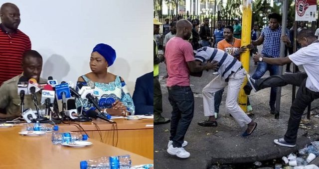 Nigerian Students give