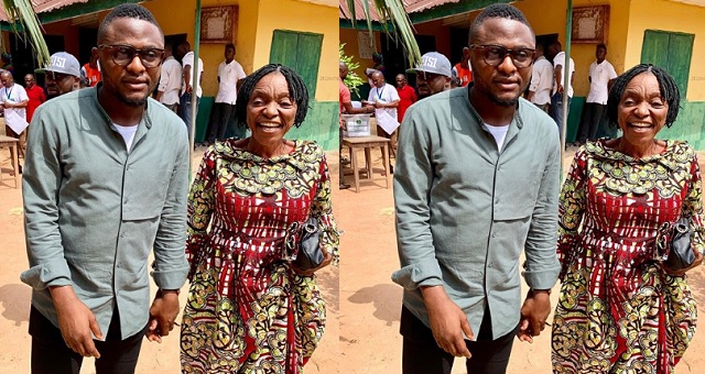 Ubi Franklin celebrates
