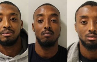 Identical triplets arrested
