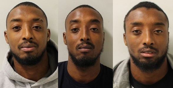 Identical triplets arrested