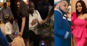 Moment Davido was shaking