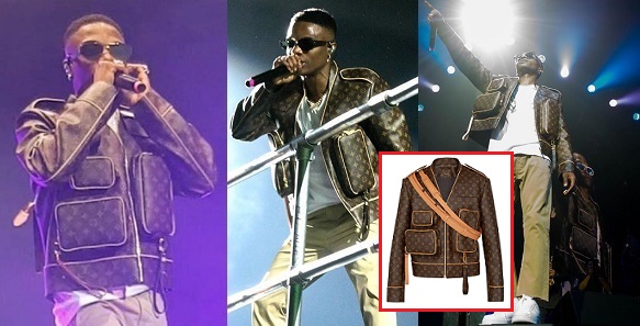 Wizkid rocks N2.3m Louis Vuitton jacket for O2 concert - Vanguard News