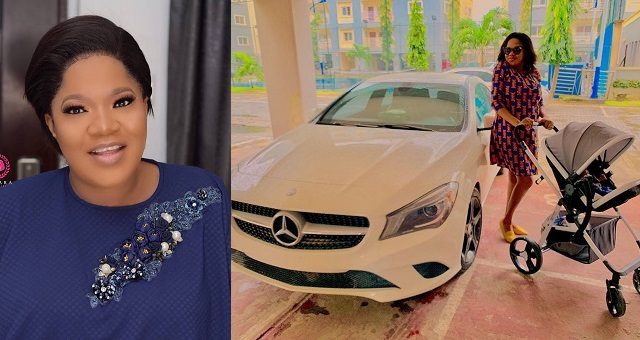 Toyin Abraham flaunts